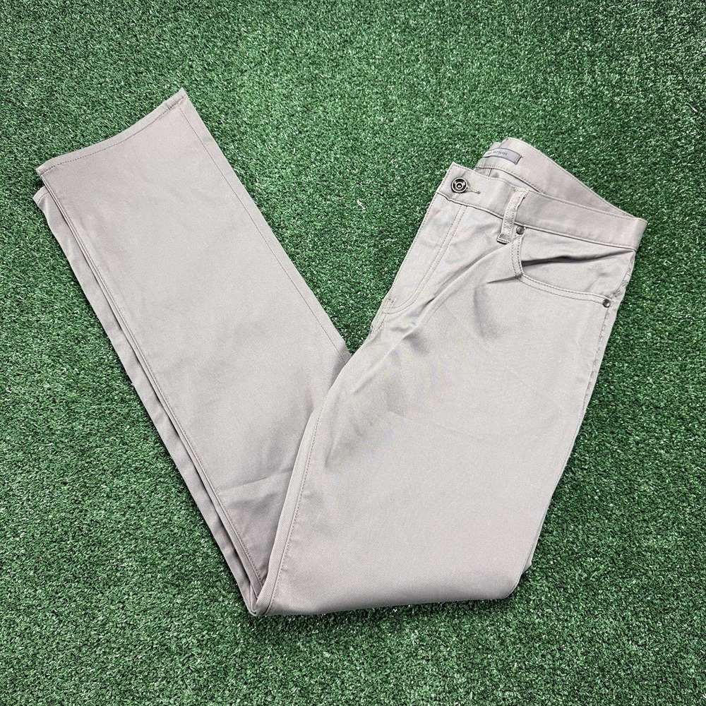 John Varvatos Luxury Men's Button Fly Skinny Slim Straight Jeans Pants Size 33R